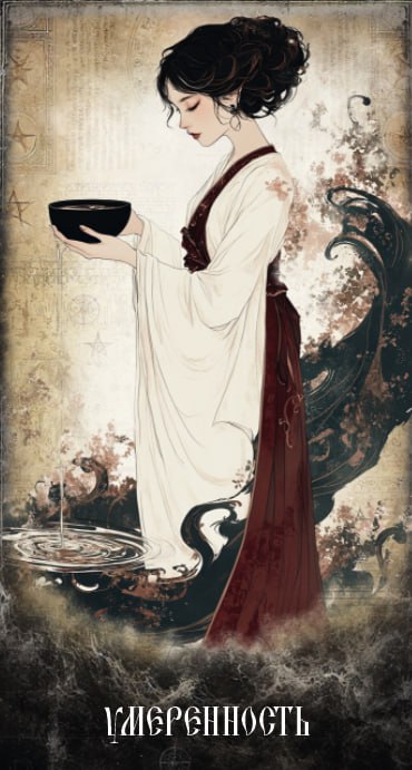 Карта Таро Умеренность