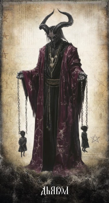 Карта Таро Дьявол