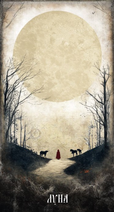 Карта Таро Луна