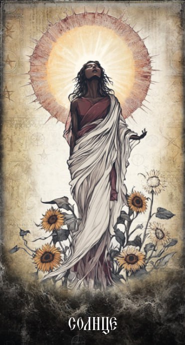 Карта Таро Солнце