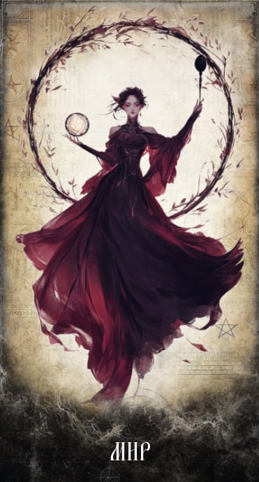 Карта Таро Мир