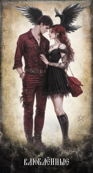 Карта Таро Влюблённые