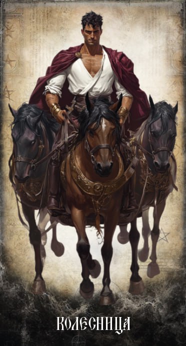 Карта Таро Колесница