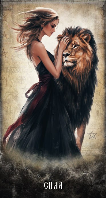 Карта Таро Сила